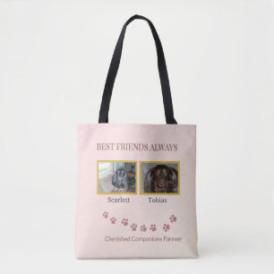 Bolsa Tote Amigos para Sempre Mensageiro Pata