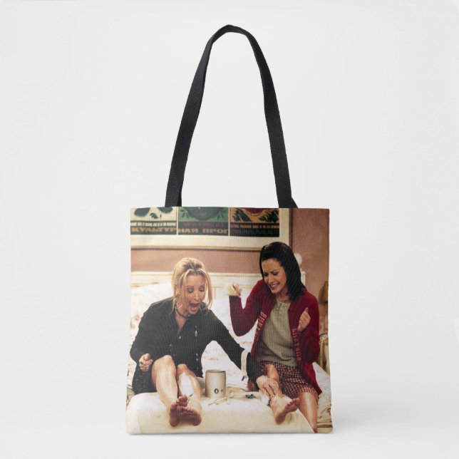 Bolsa Tote AMIGOS™ | Pernas de cera de Phoebe e Monica (Frente)
