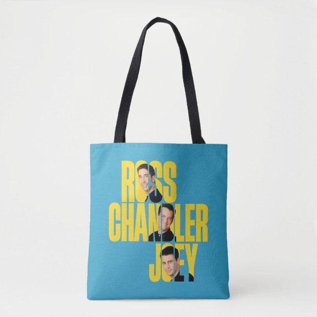Bolsa Tote AMIGOS™ | Ross, Chandler e Joey (Frente)