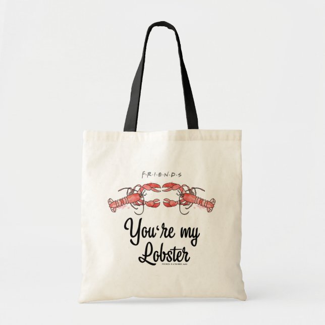 Bolsa Tote AMIGOS™ | Você é a minha citação de Lobster Waterc (Frente)