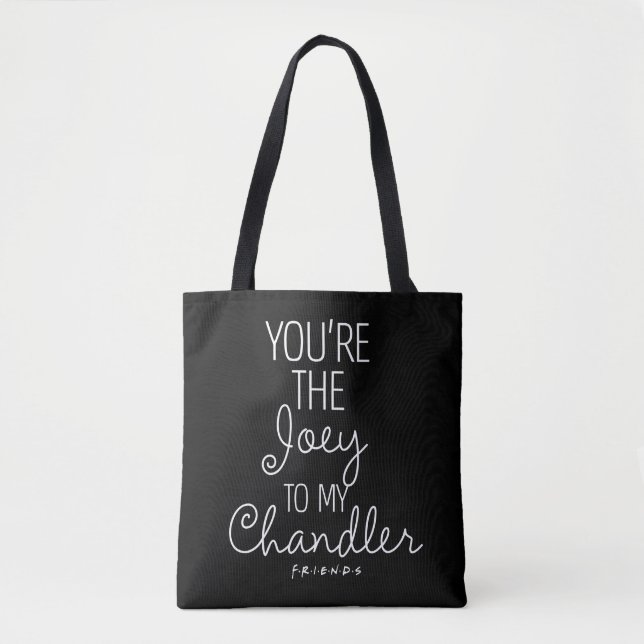 Bolsa Tote AMIGOS™ | Você é o Joey do meu Chandler (Frente)
