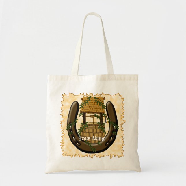 Bolsa Tote Amish Horsferes Wishing Bem tote bag (Frente)