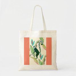 Bolsa Tote Amizade Animal - SOS Lémur - 2 rostos