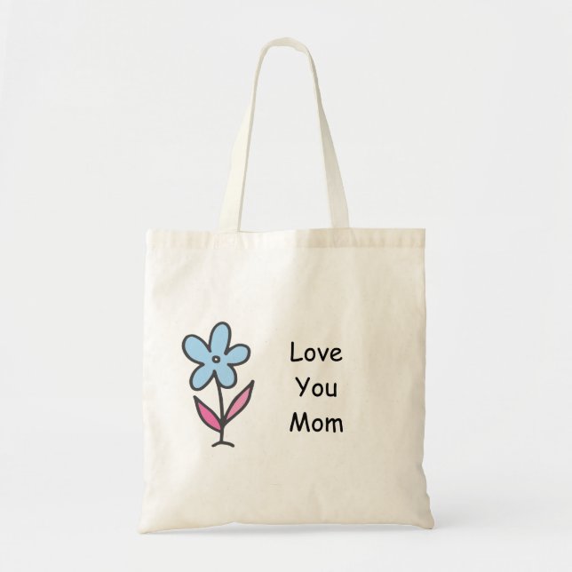Bolsa Tote Amo-Te Mãe (Frente)