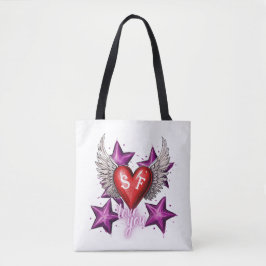 Bolsa Tote Amo-te personalizado
