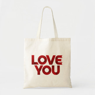 Bolsa Tote Amo Você – Tipografia Romântica em Negrito