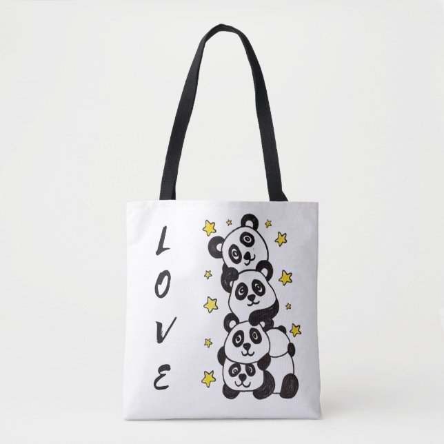 BOLSA TOTE AMOR. (Frente)