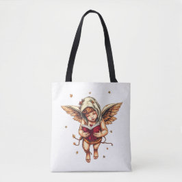 Bolsa Tote Amor 101: Guia de Cupido para Romance ❤️ 📖 ✨