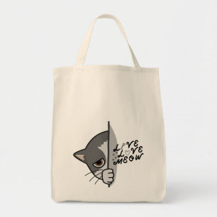 Bolsa Tote amor ao meu amante design #catlover #catlife #cat