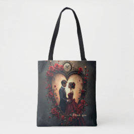 Bolsa Tote Amor Atemporal – Coleção de Casamento Vitoriano Gó