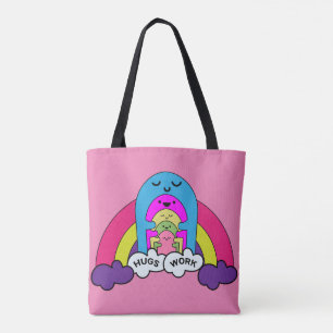 Bolsa Tote Amor Bastante Abraços De Corte Crianças Doce