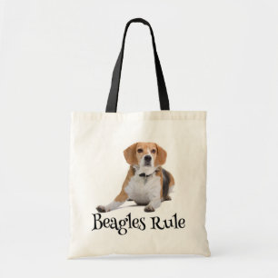 Bolsa Tote Amor Beagle Dog Canine Canvas Totebag
