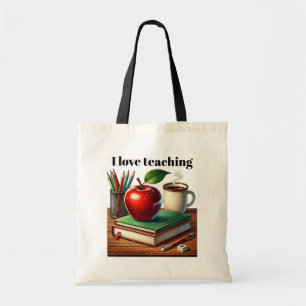 Bolsa Tote Amor bonito Ensinar personalizável