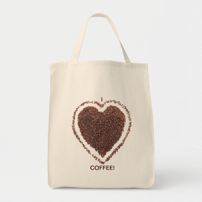 Bolsa Tote Amor Café (Frente)