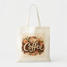 Bolsa Tote Amor Café Floral