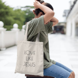 Bolsa Tote Amor Como Jesus Igreja