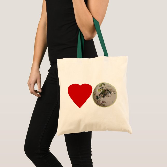 Bolsa Tote Amor Curry Verde Tailandês.. Comida da rua Tailând (Frente (produto))