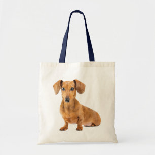 Bolsa Tote Amor Dachshund Puppy Dog Canvas Saco