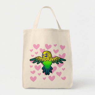Bolsa Tote Amor de Budgie