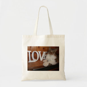 Bolsa Tote Amor de Gato Maine Coon