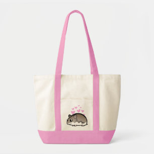 Bolsa Tote Amor de Hamster Anão