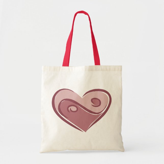 Bolsa Tote Amor de Yin Yang (Frente)
