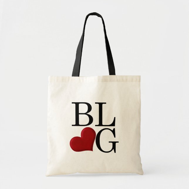 Bolsa Tote Amor do blogue (Frente)