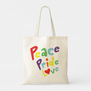 Bolsa Tote Amor do Orgulho da Paz