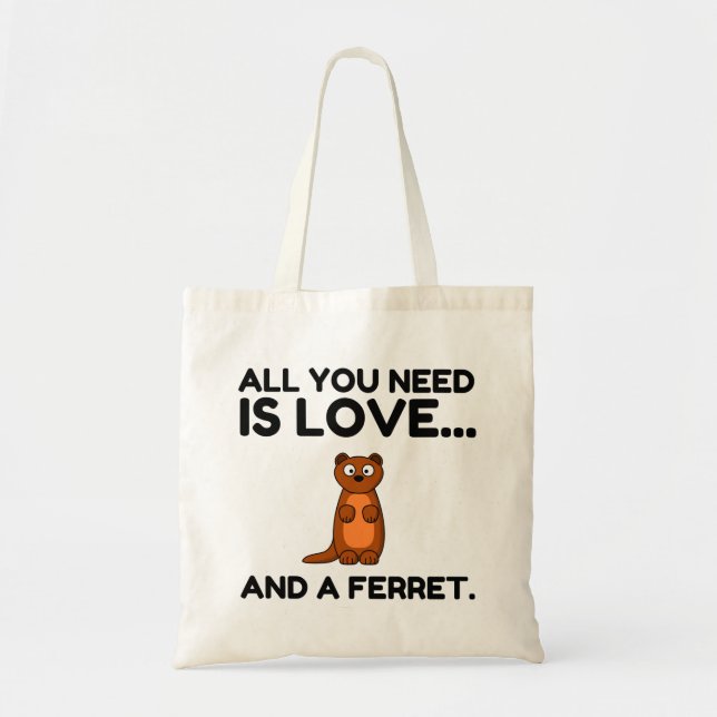 BOLSA TOTE AMOR E FERRETO (Frente)