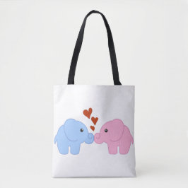 Bolsa Tote Amor elefante