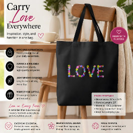 Bolsa Tote Amor em Todas as Formas | Inspirador