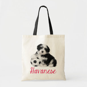 Bolsa Tote Amor Havanês - Canvas De Cachorro