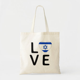 Bolsa Tote Amor - Israel Flag