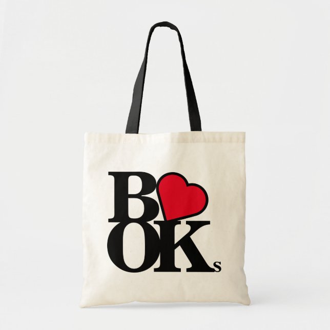 Bolsa Tote Amor livros de carinho de tote (Frente)