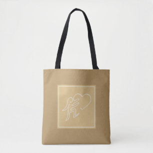 BOLSA TOTE AMOR (MEL)