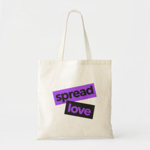 Bolsa Tote Amor moderno, urbano, vibrante, gráfico moderno, e