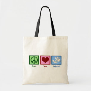 Bolsa Tote Amor Origami da paz