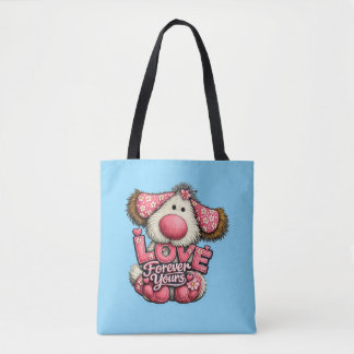 Bolsa Tote 🐶💕 Amor Para Sempre Seu 👜✨