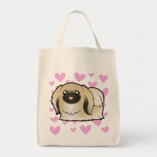 Bolsa Tote Amor Pequinês (corte do espetáculo)