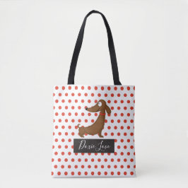 Bolsa Tote Amor por Dachshund (Doxie)