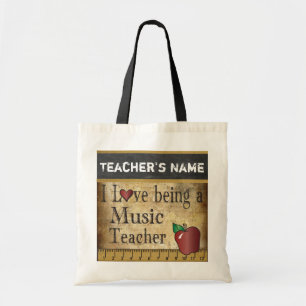 Bolsa Tote Amor que é um estilo do vintage do professor de