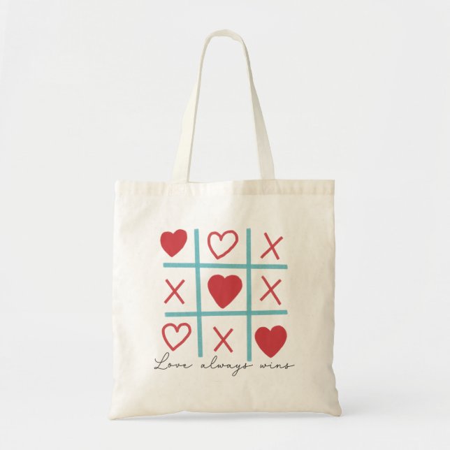Bolsa Tote Amor Sempre ganha (Frente)
