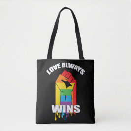 Bolsa Tote Amor sempre ganha Gay LGBT