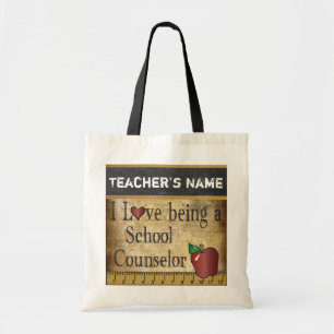 Bolsa Tote Amor ser conselheiro escolar  Estilo Vintage