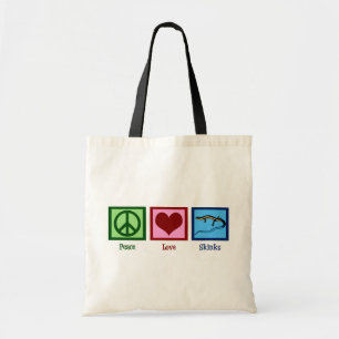 Bolsa Tote Amor Skinks da paz
