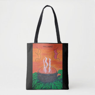 Bolsa Tote Amor Tostado muackS!!! - AmaSilyS - Arte