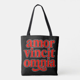 Bolsa Tote Amor vincit omnia
