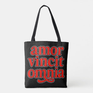 Bolsa Tote Amor vincit omnia