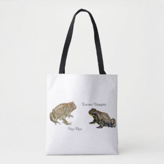 Bolsa Tote Amphibians, Reptiles & Insects Watercolor
