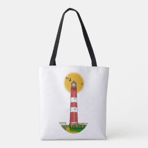 Bolsa Tote Amrum Lighthouse Alemanha